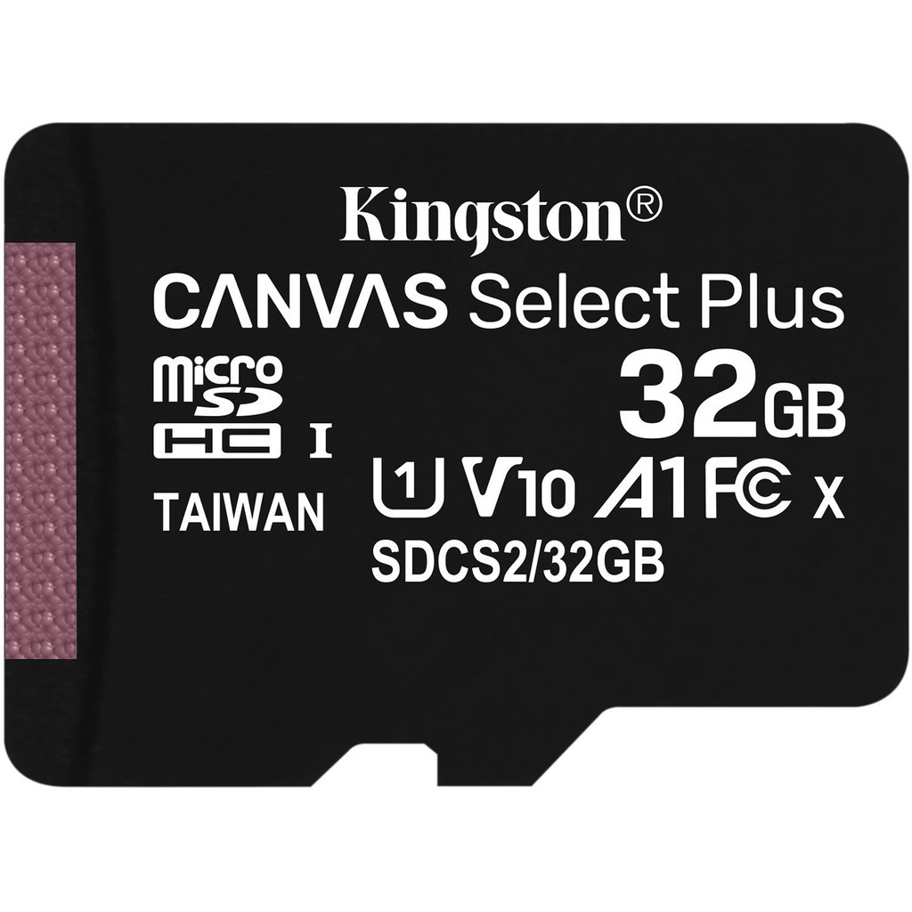 Thẻ nhớ microSD Kingston Canvas Select Plus tương thích Android A1 tốc độc tới 100MB/s 32Gb