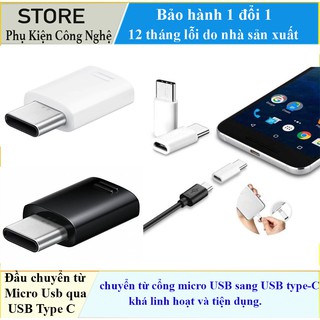 Đầu chuyển từ Micro Usb qua USB Type C