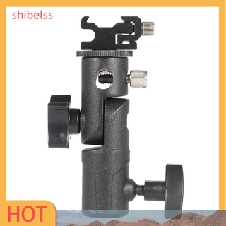 （ʚshibelss）E Type Universal Metal Flash Hot Shoe Speedlite Umbrella Holder Light Stand