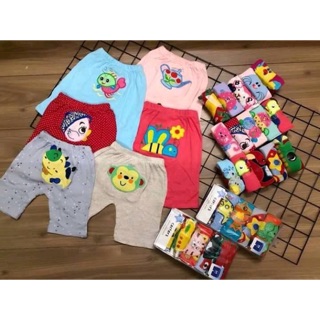 Set quần mông thú 3-36m
