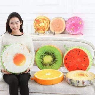 GỐI HOA QUẢ 3D, GỐI TRÁI CÂY