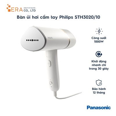 Bàn ủi hơi nước cầm tay Philips STH3020/10 1000W - Hàng chính hãng