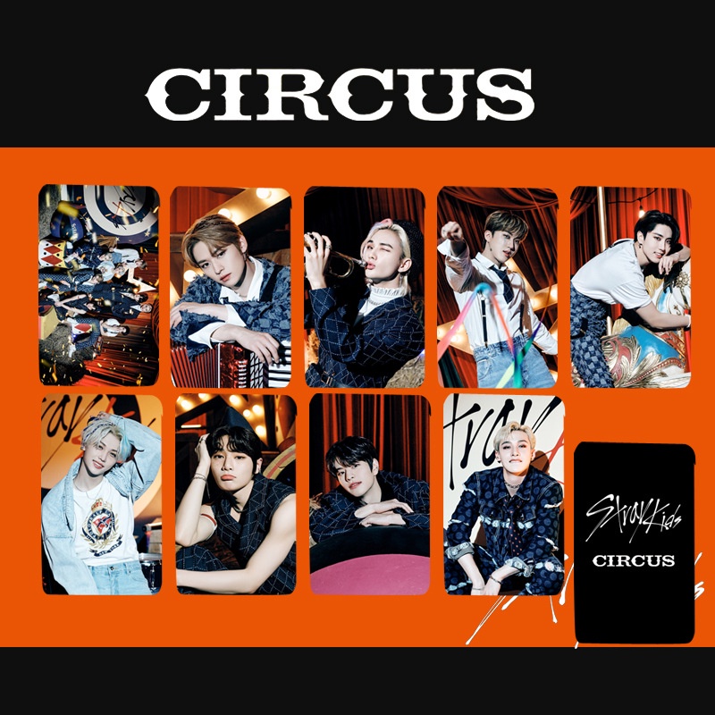 Bộ Thẻ Hình Nhóm Nhạc Kpop Stray Kids Độc Đáo