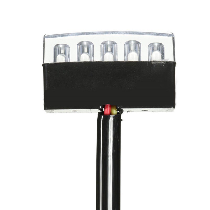 Đèn Phanh Mini 5 Led 12V Gắn Đuôi Xe Ô Tô / Xe Máy Đa Năng Tiện Dụng