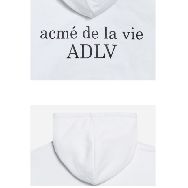 ÁO KHOÁC CÓ MŨ ADLV BABY FACE HOODIE WHITE HEART