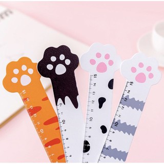 Thước kẻ bò sữa 12cm.