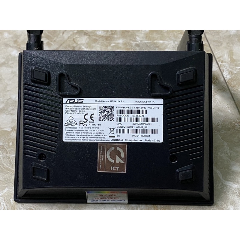 Bộ phát wifi Asus RT-N12 300mbps