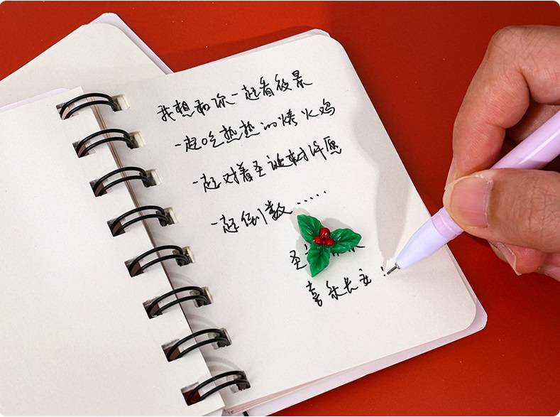 Sổ Tay Vinatage Phong Cách Hàn Quốc Christmas Cartoon Portable Mini Coil Notepad Hard Cover Cute Animal notebook memo Time Organizer student School Supplies Kid Gift