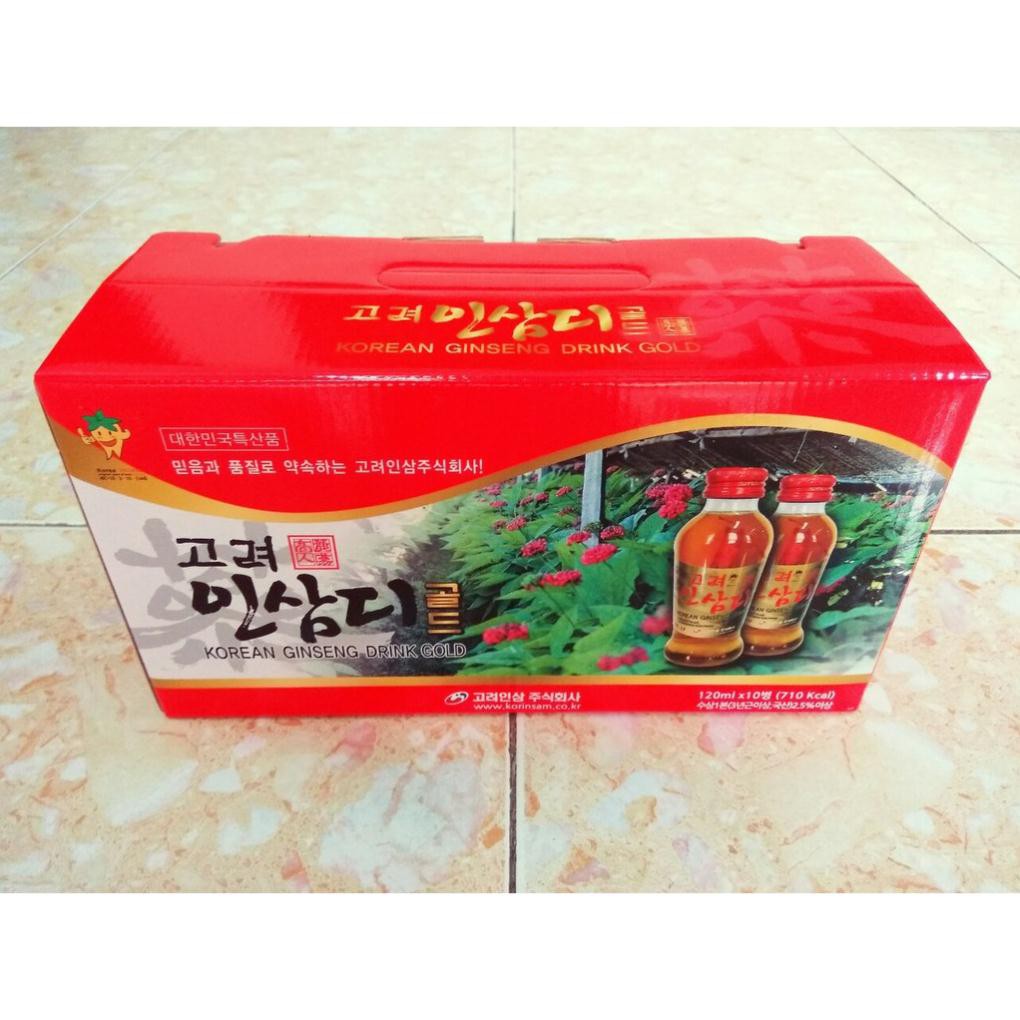 Nước Hồng Sâm Có Củ Korinsam Hàn Quốc