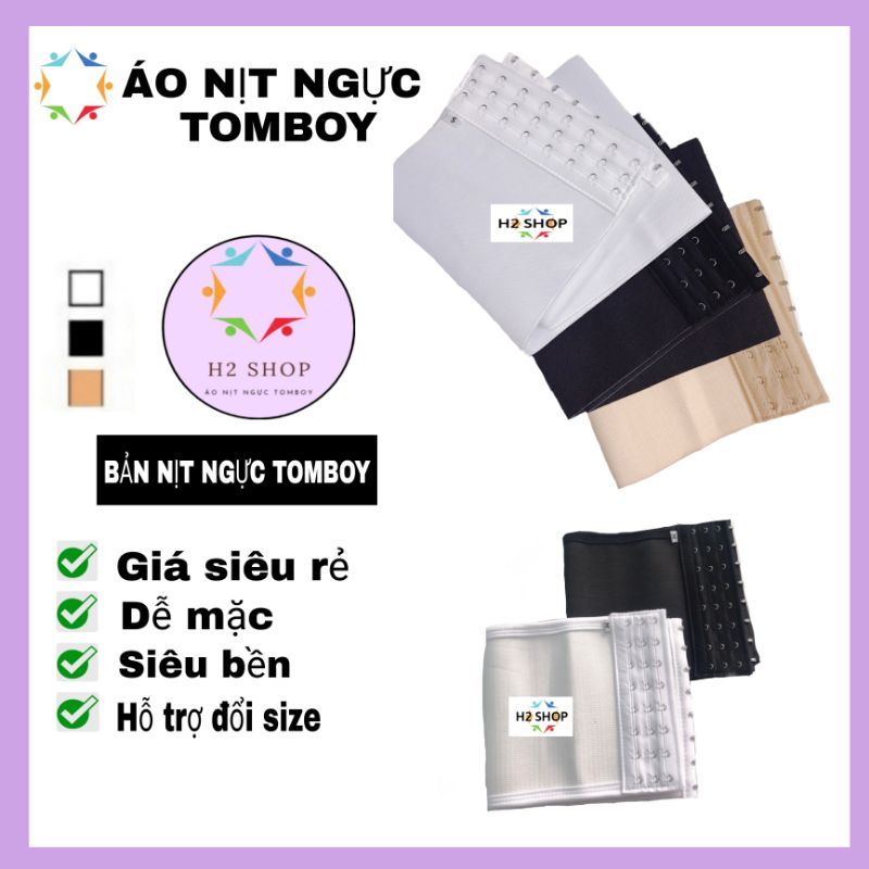 ÁO NỊT NGỰC TOMBOY - BẢN NỊT NGANG TOMBOY , TRANS,...