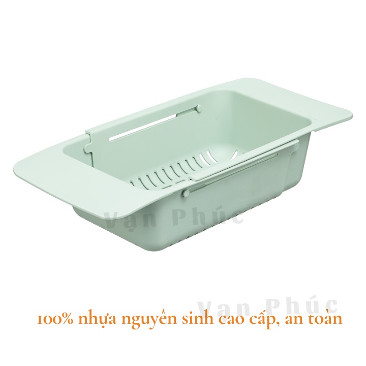 Khay, rổ gác chậu, bồn rửa chén, ráo nước, gấp gọn Yoko Nhật Bản, đựng trái cây, úp chén bát Vapu.store