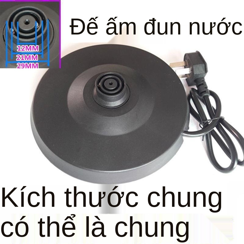 > Ấm đun cách nhiệt bán cầu, điện nước, bình nước gia dụng inox, ngắt tự động, mini nhỏ gọn. <