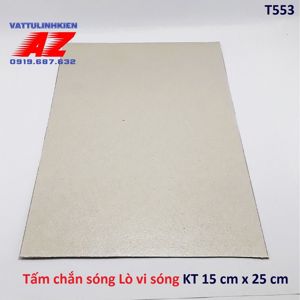 Tấm chắn sóng CLC cho Lò vi sóng KT 15 cm x 25 cm