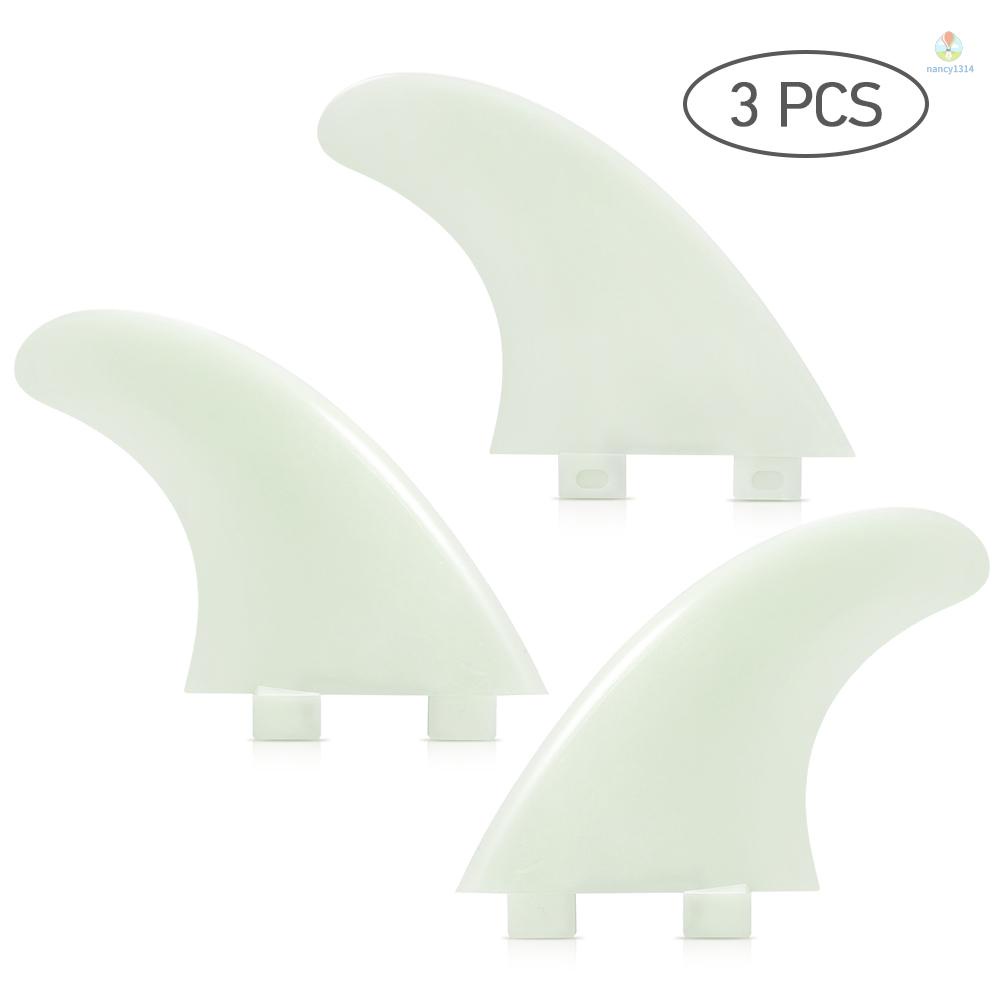 Set 3 / 2 Vây Cá Bằng Sợi Thủy Tinh Nylon GL / GX / M5 / G5 Cho Ván Lướt Sóng