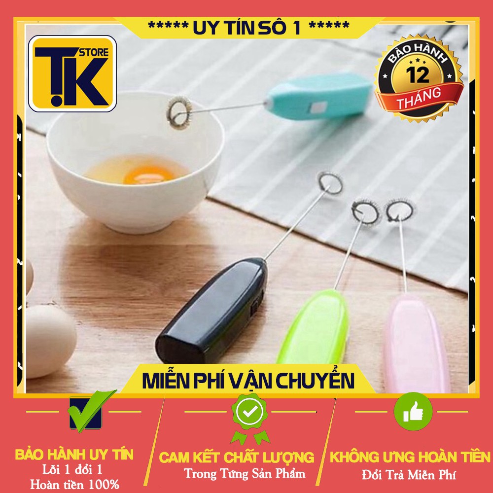 [Mã ELORDER5 giảm 10K đơn 20K] [Hàng Loại 1] Máy Đánh Trứng Mini Cầm Tay, Khuấy Pha Cafe, Tạo Bọt , Đánh Trứng . .