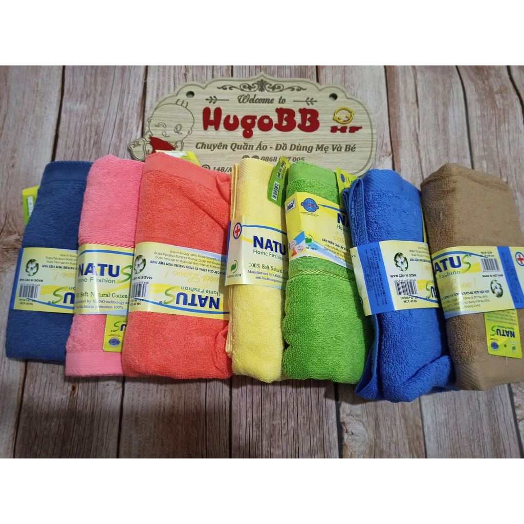Khăn quấn đầu NATU 100% KT80