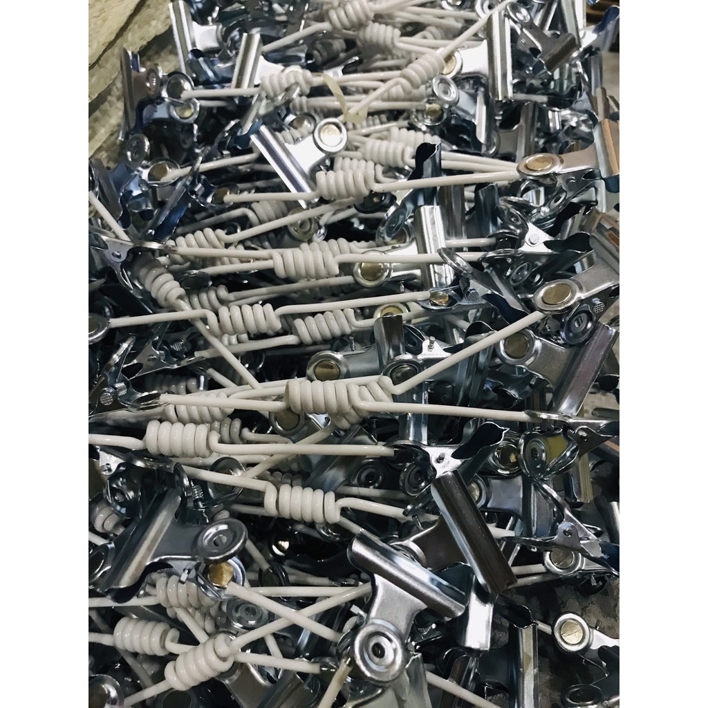 Kẹp lò xo bọc nhựa quảng cáo giá rẻ