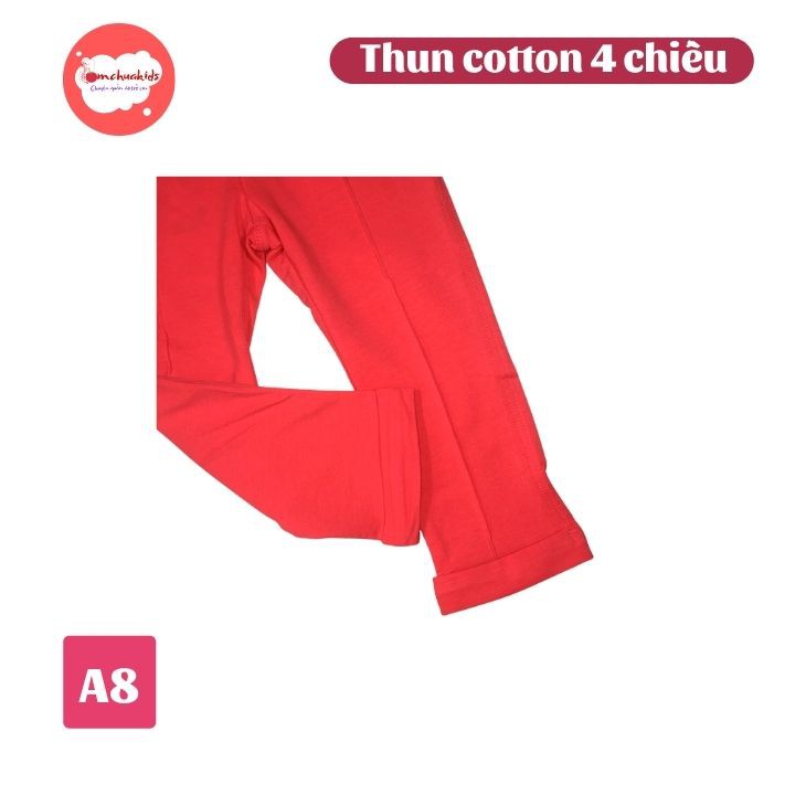 Quần legging dài cho bé gái từ 10-20kg - Quần leggin- thoải mái cho bé - Tomchuakids.