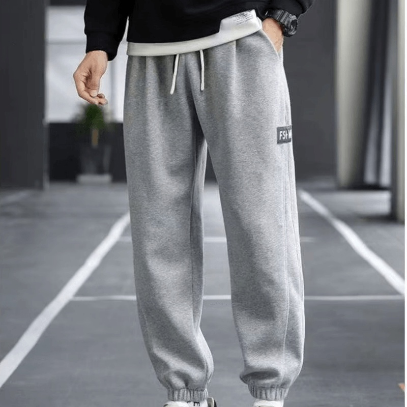 Quần Thể Thao Lưng Thun Ống Rộng Thời Trang Hàn Quốc Chất Lượng Cao Size M-3XL