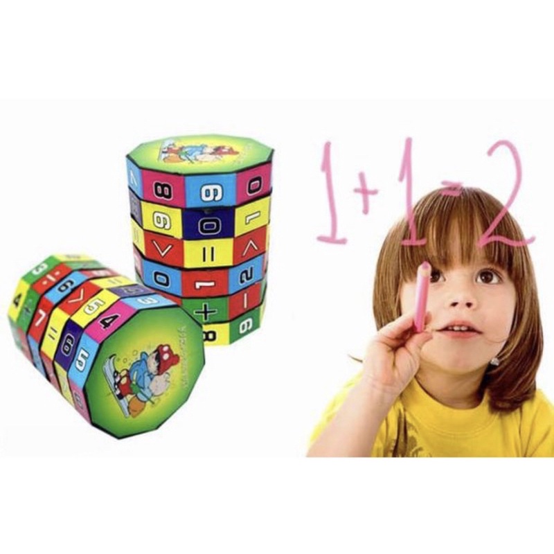 Rubik Toán Học - Giúp Bé Làm Quen Cộng Trừ Nhân Chia