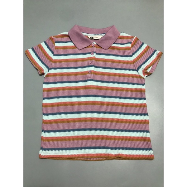 🔆 Áo polo S.O kẻ sọc xuất Mỹ