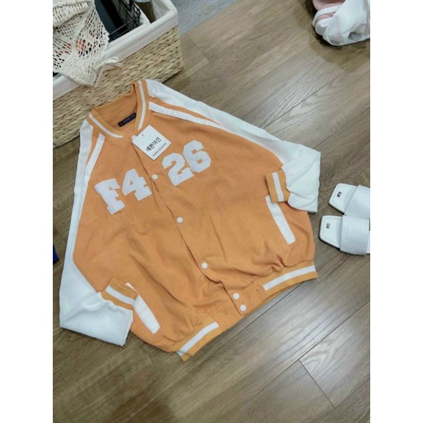 Khoác Bomber unisex F4-26 nam nữ - ảnh thật