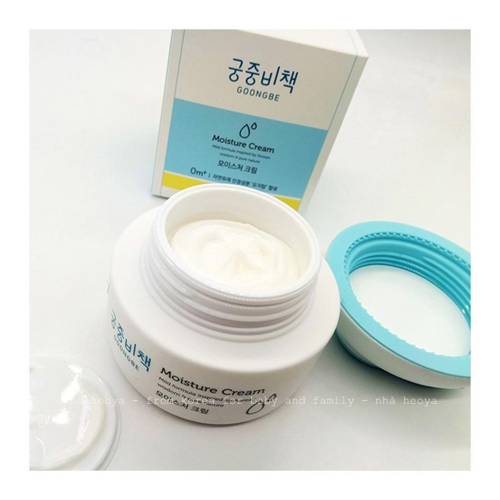 KEM DƯỠNG ẨM GOONGBE MOISTURE CREAM 180ML CHO BÉ HÀN QUỐC