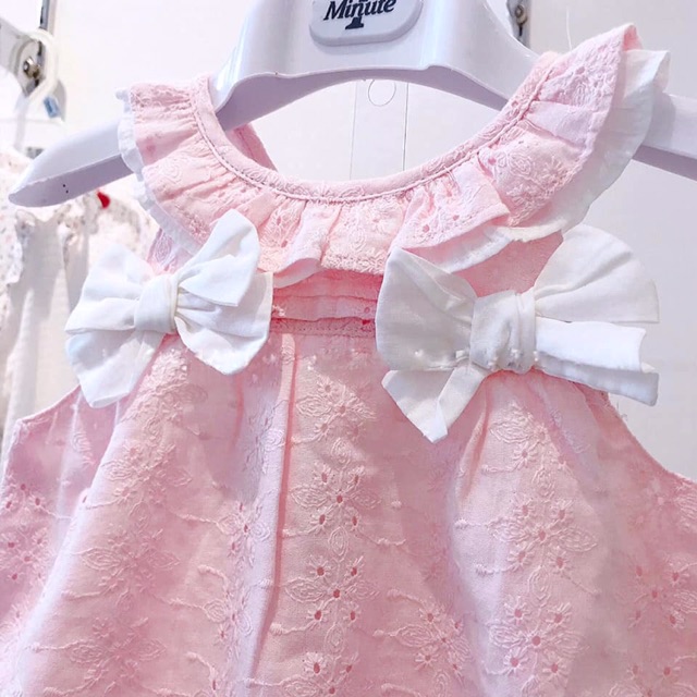 Váy/ Đầm Dulces xuất Âu thêu đục lỗ