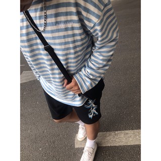 ÁO FUNKY DESIGN LONGSLEEVE SỌC XANH