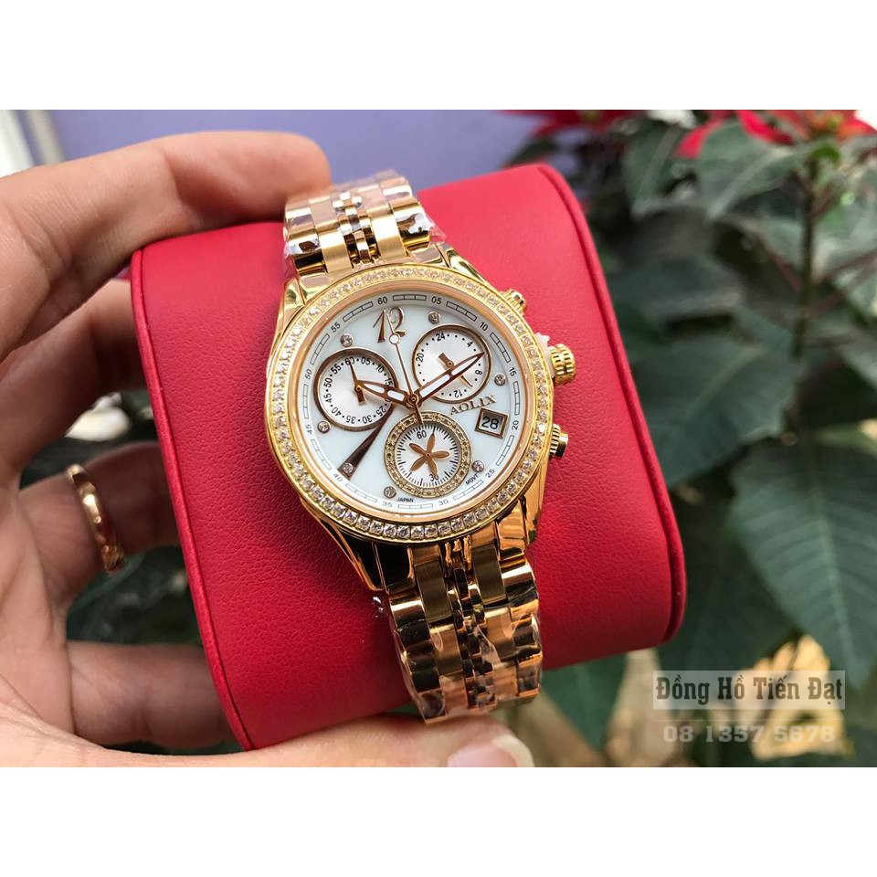 Đồng hồ nữ aolix 7066l