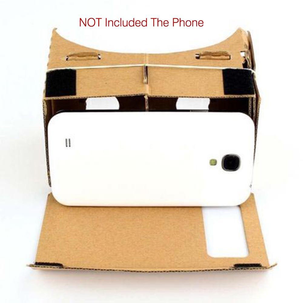 Kính Cạc Tông 3D Thực Tế Ảo Google Cho Thiết Bị Android Ios Cardboard 3D Và Nguồn Phim Thực Tế Ảo