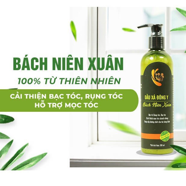 Dầu xả Bách Niên Xuân cung cấp dưỡng chất , cải thiện tóc bạc