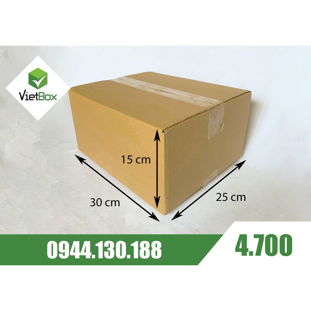 Combo 20 hộp carton 30x25x15