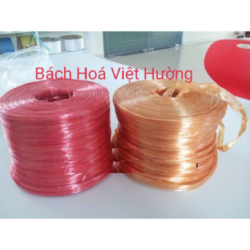 Dây nilong, dây dứa, dây buộc hàng nhiều màu cuộn 800gram