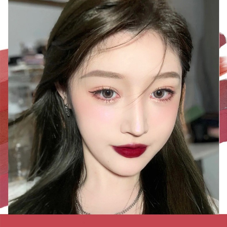 (Hàng Mới Về) Thỏi Son Môi Hiệu Ứng Nhung Lì Mịn Mượt Dưỡng Ẩm Môi | BigBuy360 - bigbuy360.vn