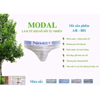 Combo 6 quần lót nam cotton modal cao cấp