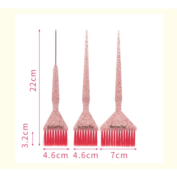 Lược Chải Nhuộm Tóc Chuyên Dụng Cho Salon