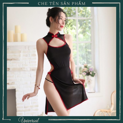 Đồ Cosplay Sườn Xám - Bộ Đồ Cosplay Sườn Xám Hở Lưng Sexy Gợi Cảm - Set Sườn Xám UNIVERSALXXX - DCP38 | BigBuy360 - bigbuy360.vn