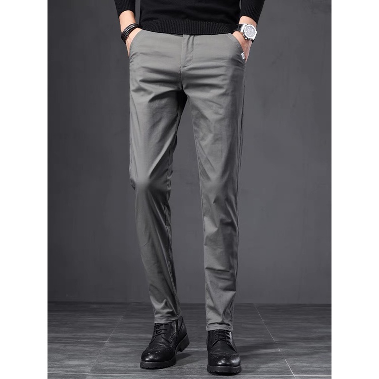 Quần dài kaki nam slimfit chất đẹp, dáng ôm gọn, đứng form QK01