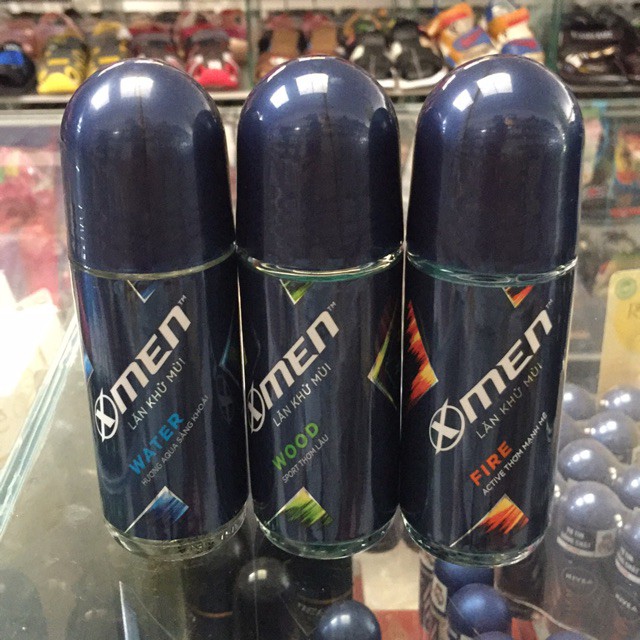 Lăn Khử Mùi Xmen 50ml Mùi WATER/FIRE/WOOD
