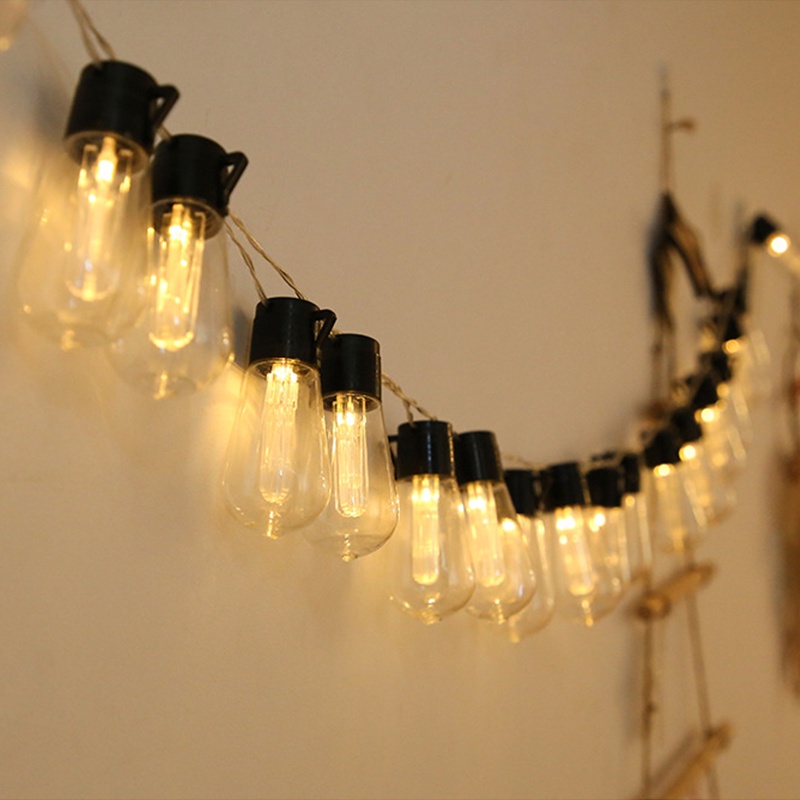 Dây Đèn LED Trang Trí Bóng Đèn Năng Lượng Mặt Trời