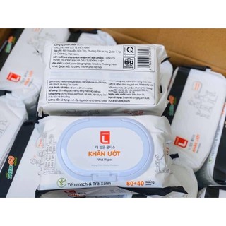 Khăn ướt Lotte 120 miếng/gói