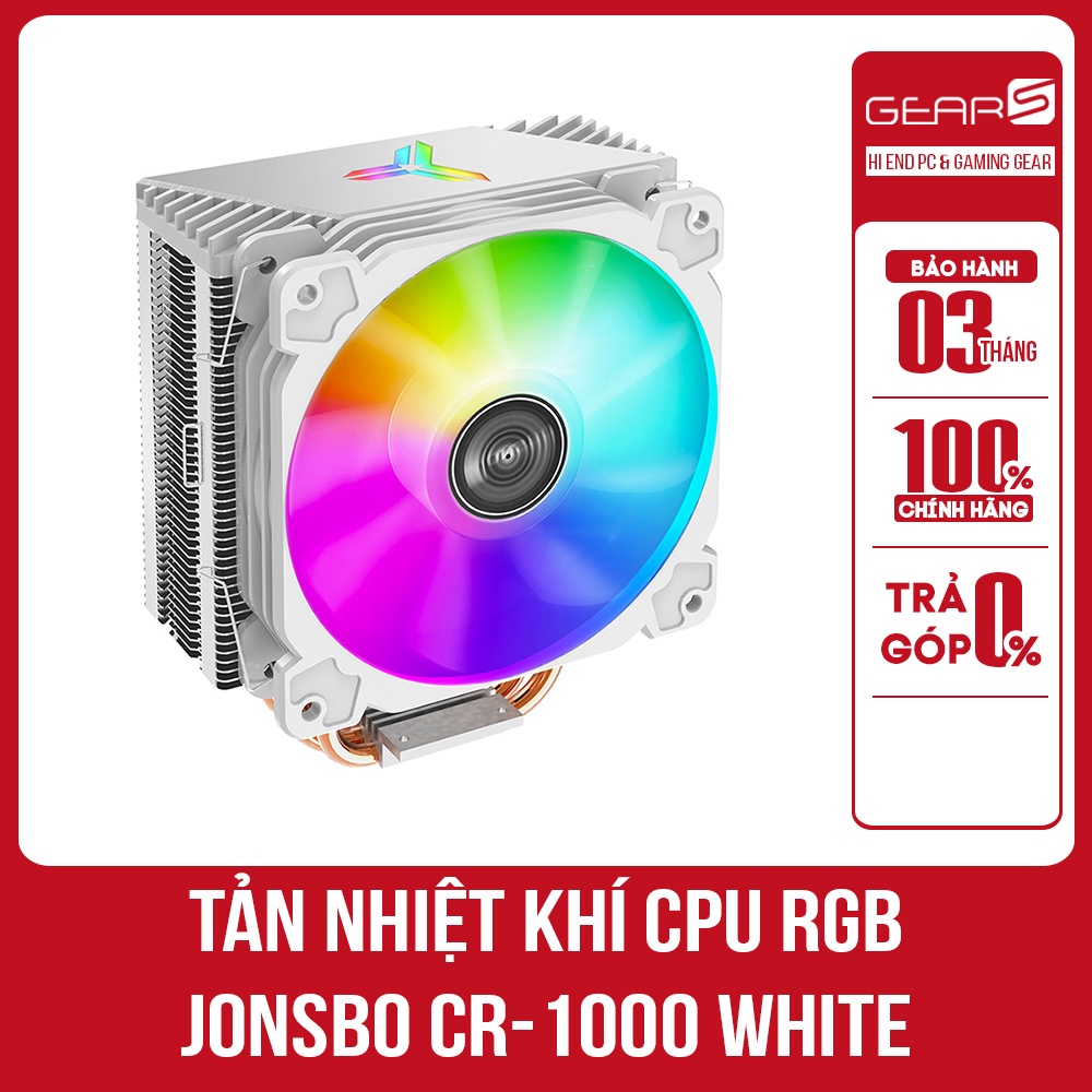 Tản nhiệt khí CPU Jonsbo CR1000 RGB Trắng