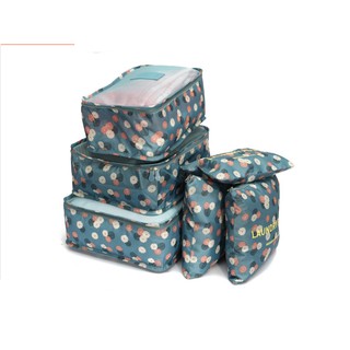 Bộ túi du lịch để trong vali 6 món