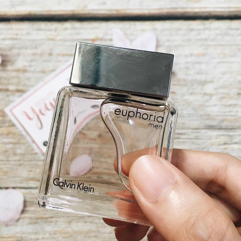 (Hàng Mỹ) Nước hoa Mini Nam Calvin Klein Euphoria for men 15ml Chính Hãng