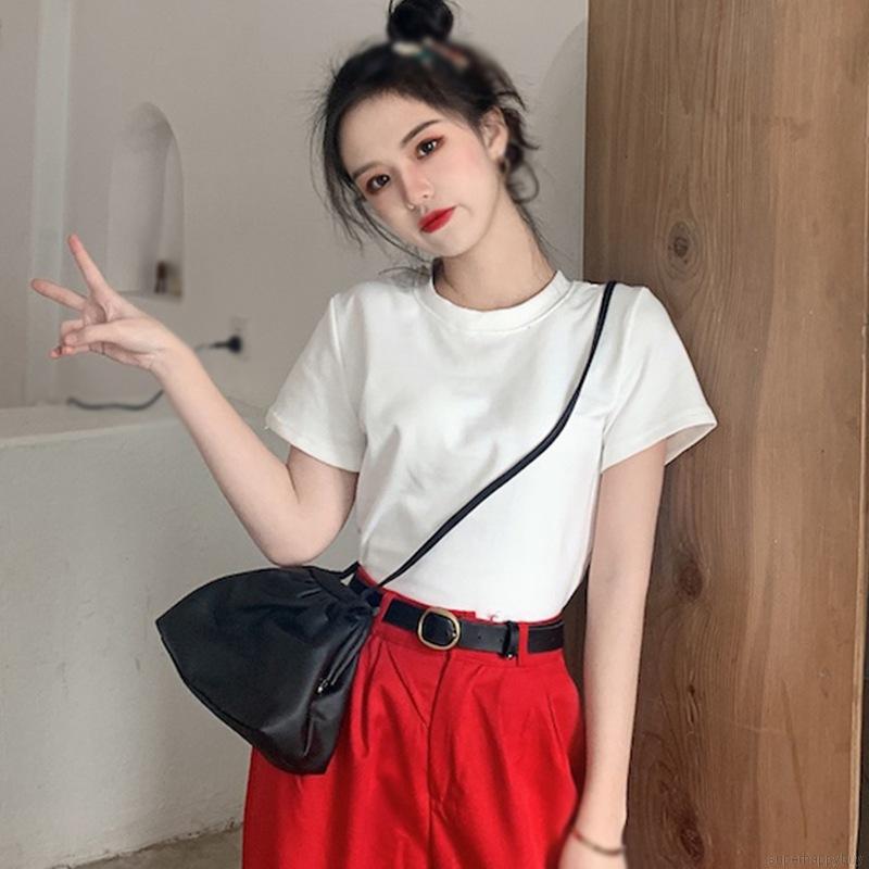 Áo Thun Tay Ngắn Kiểu Hàn Quốc Dành Cho Bạn Nữ