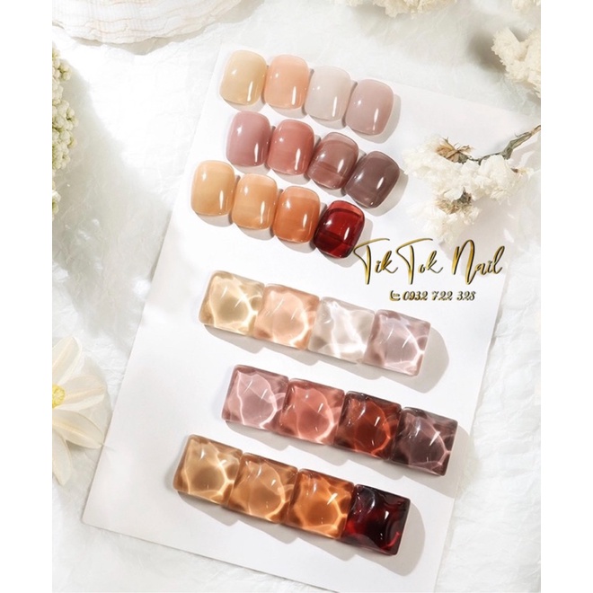 Sơn gel thạch màu thạch keke 15ml