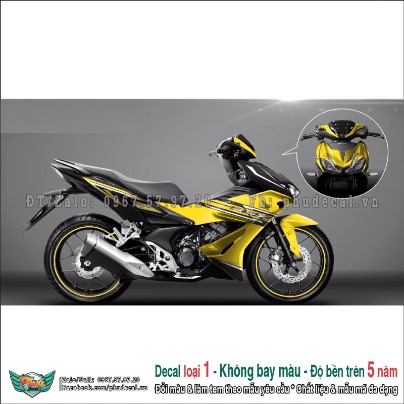tem rời winner x đỏ xanh vàng cam đen Plus Malaysia