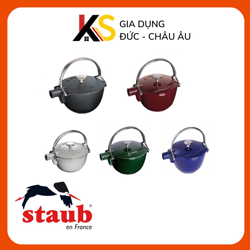 Ấm trà gang STAUB KETTLE 16,5CM (1,2L) nhập khẩu chính hãng