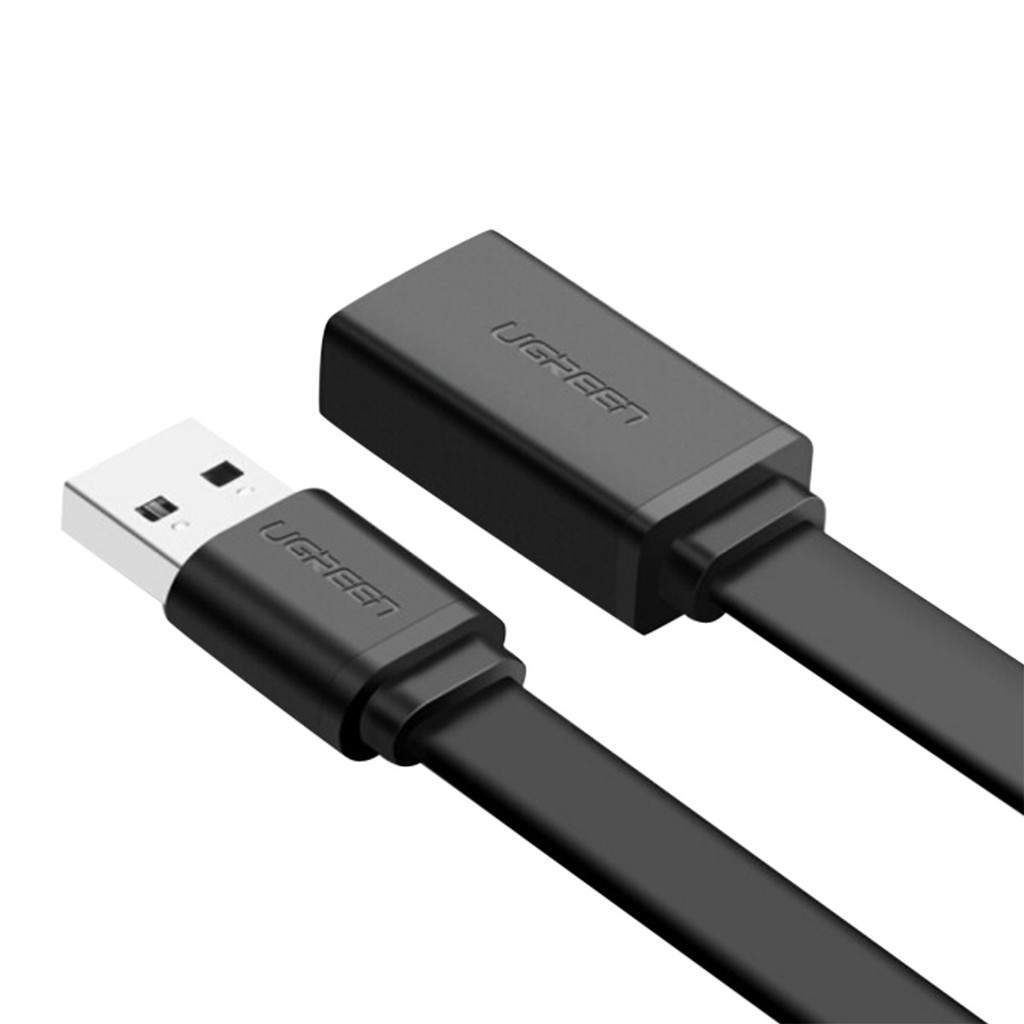 Cáp nối dài USB 3.0 dây dẹt dài 0.5M âm dương chính hãng Ugreen UG-30128 cao cấp